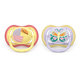 Philips AVENT Cumlík Ultra air s obrázkom 0-6 m fialový/žltý 2ks