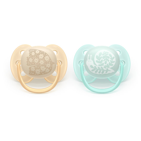 Philips AVENT CUMLÍK Ultra soft 0-6m neutral 2 ks