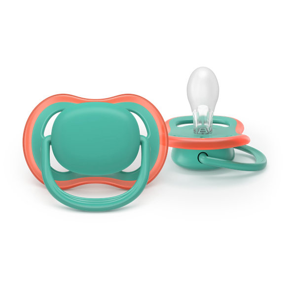 Philips AVENT Cumlík Ultra air 6-18 m modrý/zelený 2ks