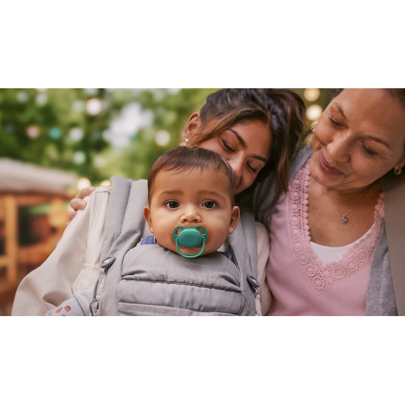 Philips AVENT Cumlík Ultra air 6-18 m modrý/zelený 2ks