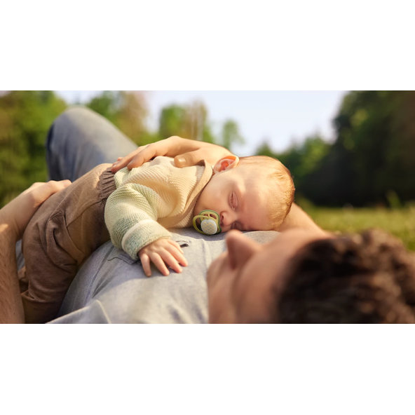 Philips AVENT Cumlík Ultra air s obrázkom nočný 0-6 m neutral 2ks