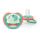 Philips AVENT Cumlík Ultra air s obrázkom nočný 6-18m modrý/zelený 2ks