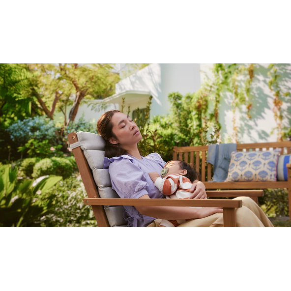 Philips AVENT Cumlík Ultra air s obrázkom nočný 6-18m neutral 2ks