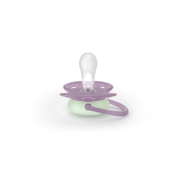 Philips AVENT Cumlík Ultra soft s obrázkom nočný 6-18 m 2 ks