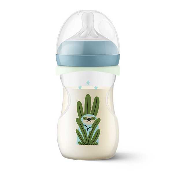 Philips AVENT FĽAŠA Natural Response Glow nočná 260 ml 3-6 m 1 ks