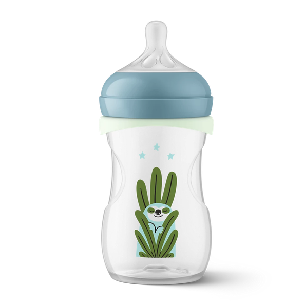 Philips AVENT FĽAŠA Natural Response Glow nočná 260 ml 3-6 m 1 ks