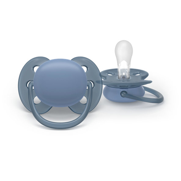 Philips AVENT Cumlík Ultra soft chlapec 6-18 m 2 ks