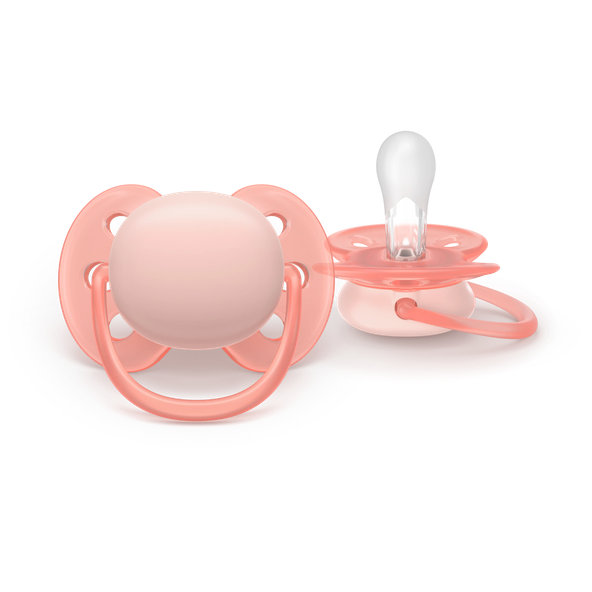Philips AVENT Cumlík Ultra soft dievča 0-6 m 2 ks