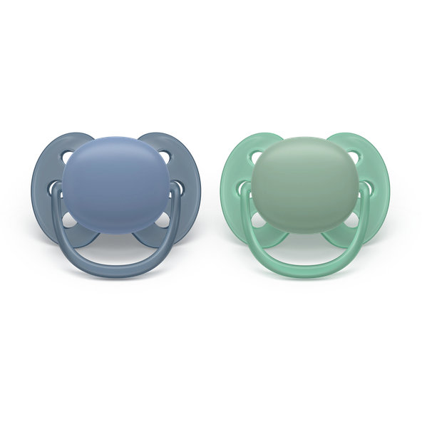 Philips AVENT Cumlík Ultra soft chlapec 6-18 m 2 ks