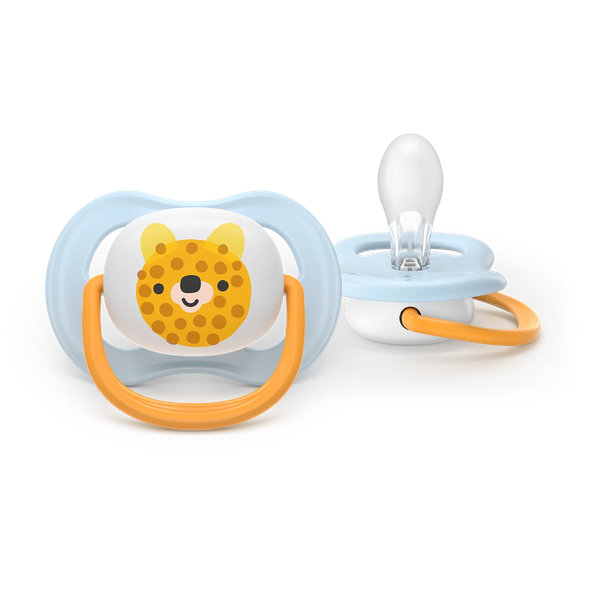 Philips AVENT Cumlík Ultra air s obrázkom 0-6 m modrý/zelený 2ks