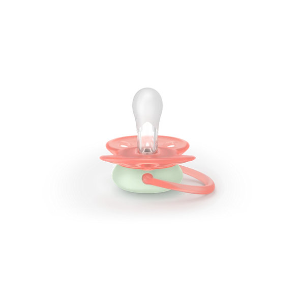 Philips AVENT Cumlík Ultra soft s obrázkom nočný neutral 0-6 m 2 ks