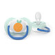 Philips AVENT Cumlík Ultra air s obrázkom 0-6 m modrý/zelený 2ks