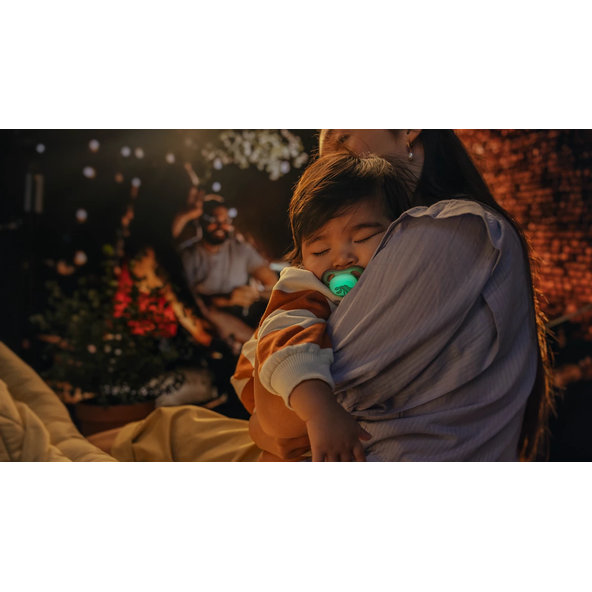 Philips AVENT Cumlík Ultra air s obrázkom 6-18 m denný a nočný 2ks