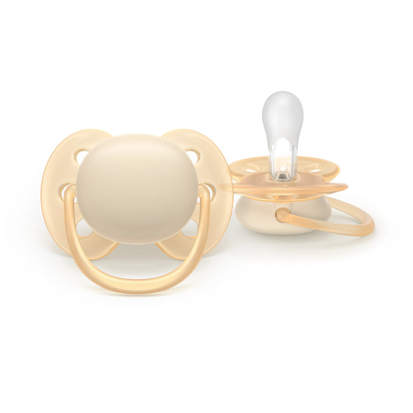 Philips AVENT Cumlík Ultra soft dievča 0-6 m 2 ks