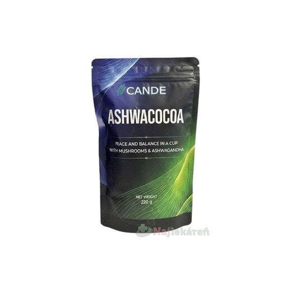 CANDE Ashwacocoa prášok 220 g