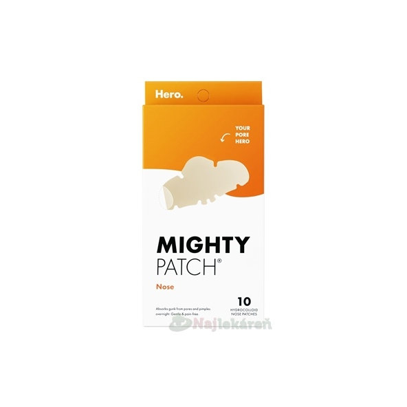Hero. MIGHTY PATCH Nose náplasti na akné 10ks
