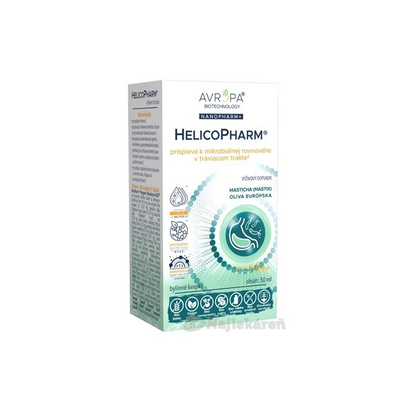 Avropa HelicoPharm bylinné kvapky 50 ml