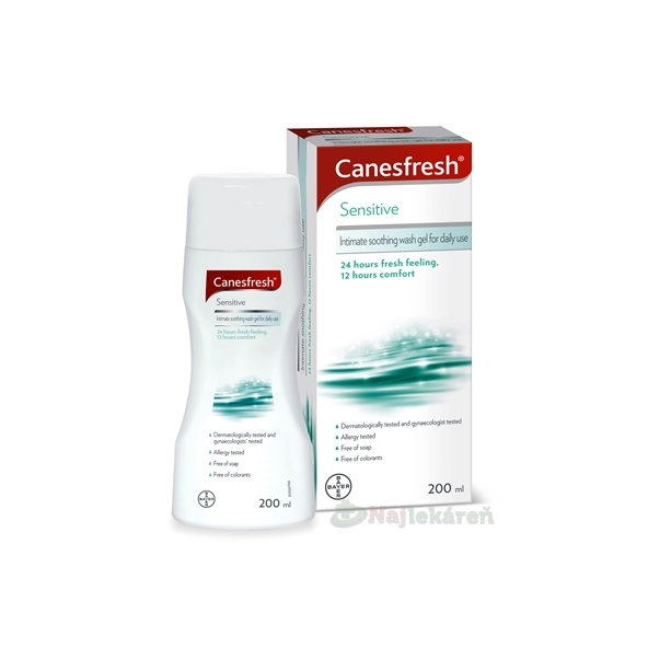 Canesfresh Sensitive Intímny umývací gél 200 ml