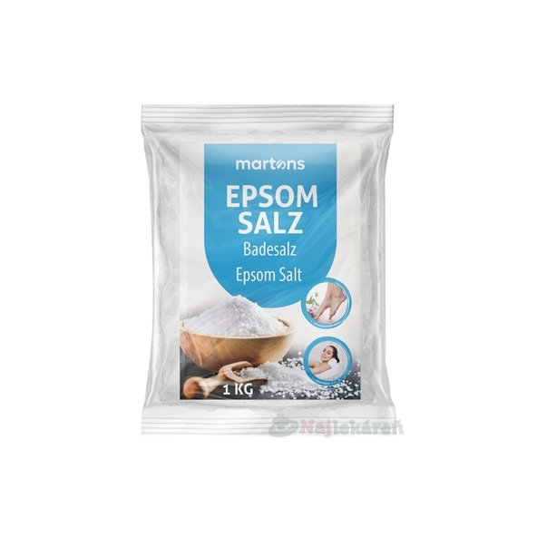 martons Epsomská soľ 1 kg