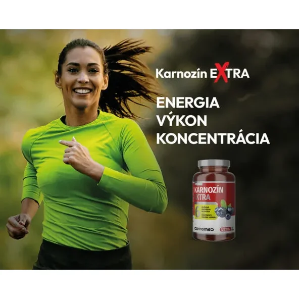 CarnoMed Karnozín EXTRA 120 kapsúl
