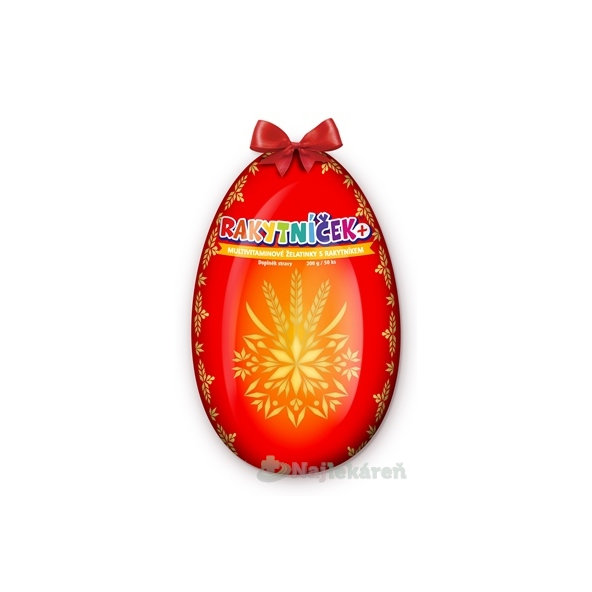 TEREZIA RAKYTNÍČEK+ veľkonočné vajce - červené 50 ks