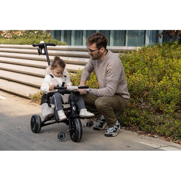 QPLAY Trojkolka Nova Max 5v1 Beige do 25 kg