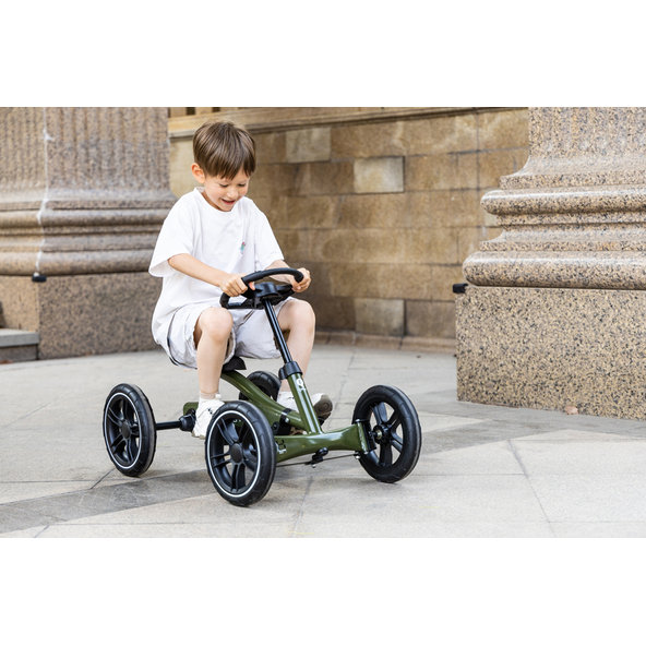 QPLAY Go Kart štvorkolka Army Green do 25 kg