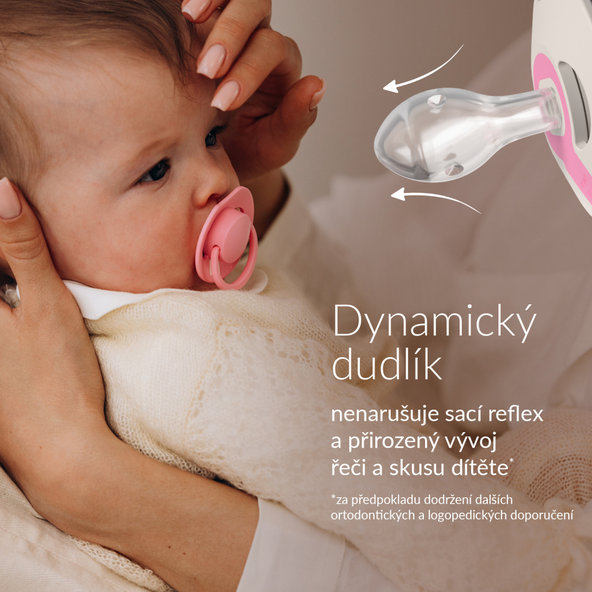 LOVI Prime Tutti Frutti Cumlík Dynamic Peony Pink 18+ m 3 ks