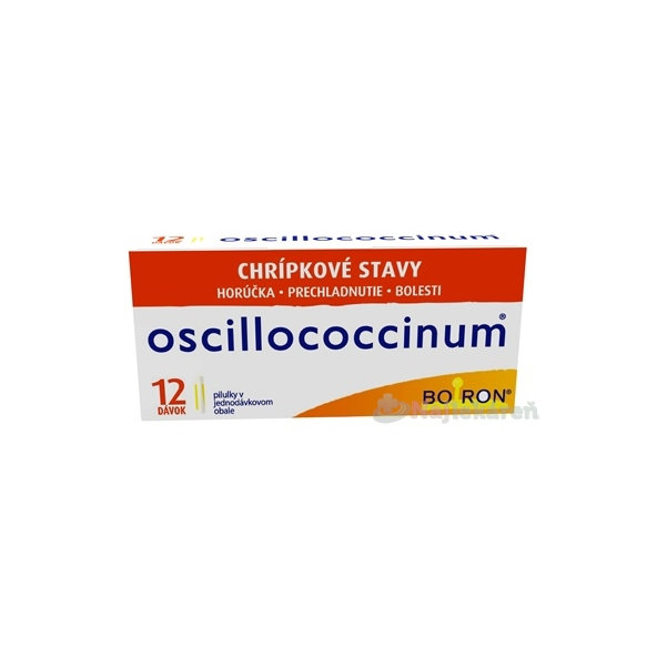 OSCILLOCOCCINUM homeopatický liek na chrípkové stavy 12x1g