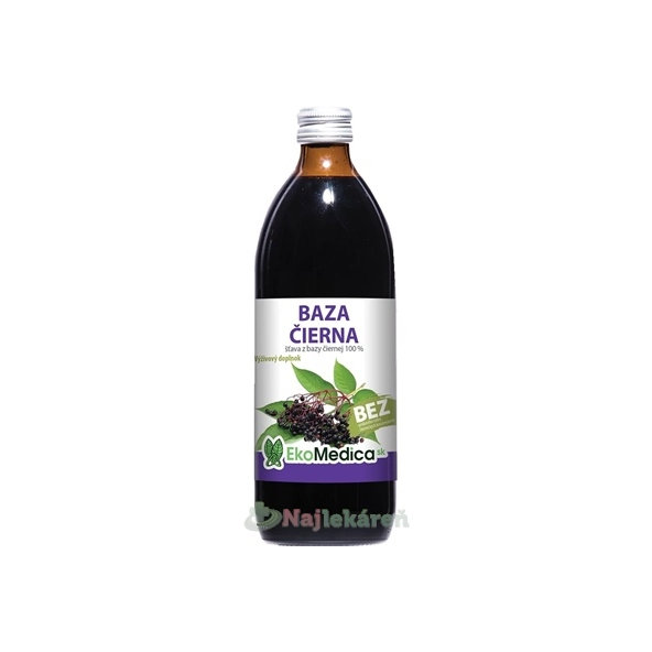 EkoMedica SK Čierna Baza šťava 500 ml