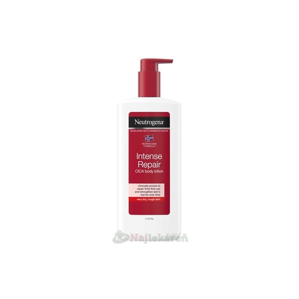 NEUTROGENA Intenzívne regeneračné Cica telové mlieko 400 ml