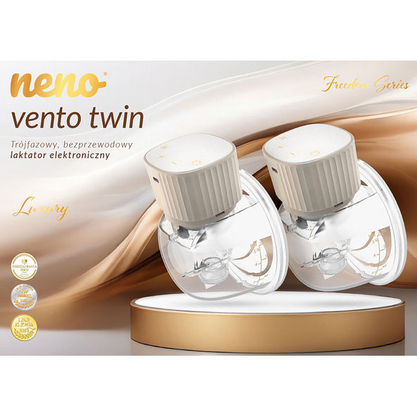 NENO Odsávačka materského mlieka duo elektrická Vento Twin