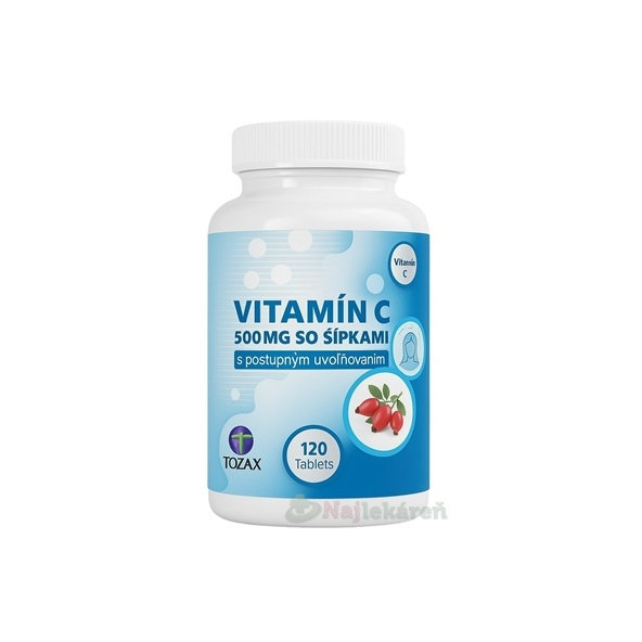 TOZAX VITAMIN C 500 MG SO SIPKAMI 120TBL
