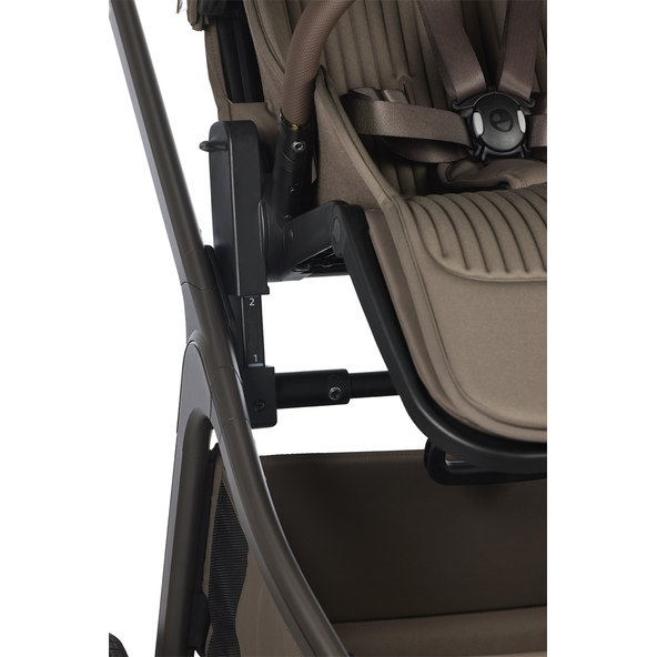 EASYWALKER Zoey Go kombinovaný kočík Chestnut Brown