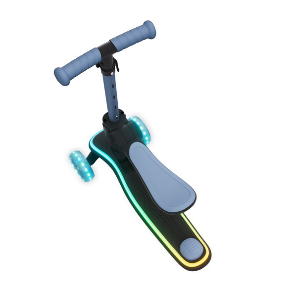 KINDERKRAFT Kolobežka a odrážadlo 2v1 Raket Up Blue