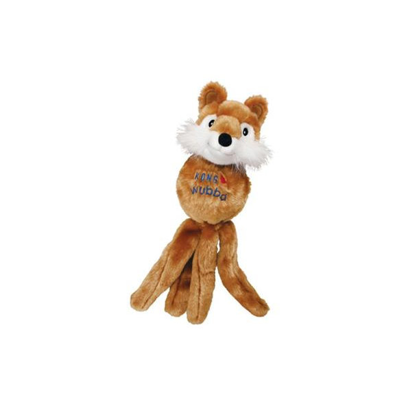 Kong Dog Wubba Friends (medveď - líška - zajac), pískacia, vinyl, S hračka pre psy