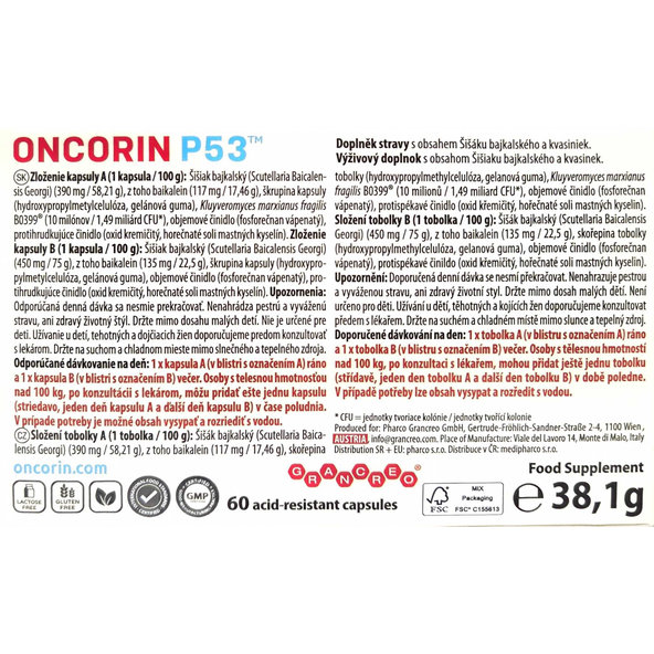 ONCORIN 60 kapsúl