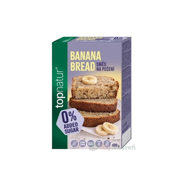 topnatur Zmes na pečenie BANANA BREAD 400 g