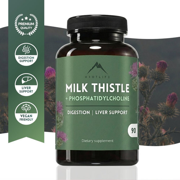 Hrotlife Milk Thistle – Ostropestrec 90 kapsúl