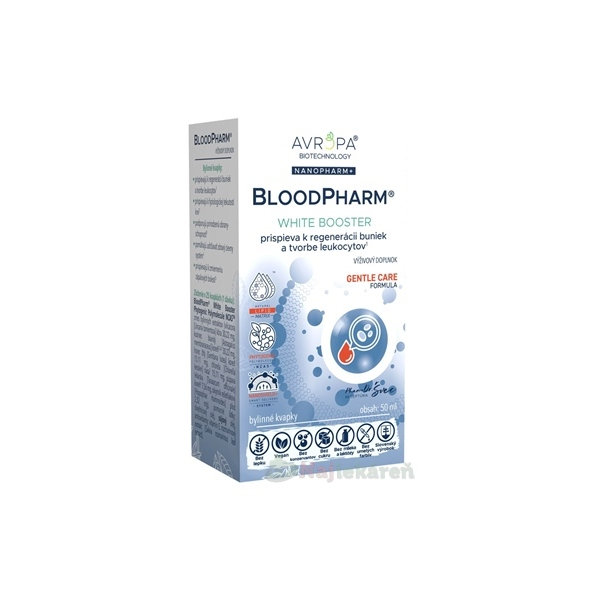 Avropa BloodPharm White Booster bylinné kvapky 50 ml
