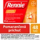 RENNIE pomaranč antacidum proti páleniu záhy 680g/80mg 48tbl