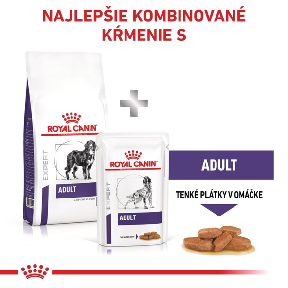 ROYAL CANIN ADULT LARGE DOG kompletné granule pre dospelých psov veľkých plemien 13 kg