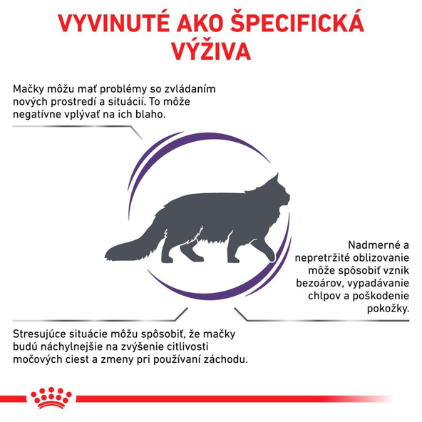 ROYAL CANIN CALM CAT granule pre mačky na podporu pri stresujúcich situáciách 4 kg