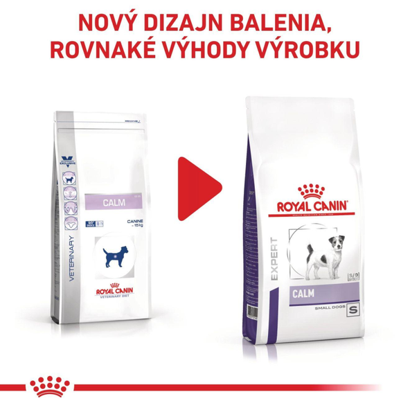 ROYAL CANIN CALM SMALL DOG ​​granule pre malé psy na podporu zvládania stresujúcich situácií 4 kg
