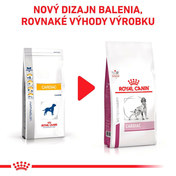ROYAL CANIN CARDIAC DRY granule pre psov na podporu funkcie srdca 14 kg