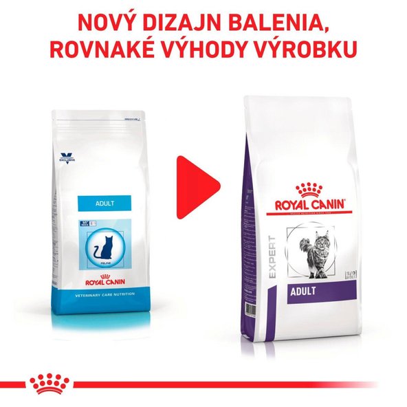 ROYAL CANIN CAT ADULT granule pre dospelé mačky na podporu optimálnej váhy a celkového zdravia 2 kg