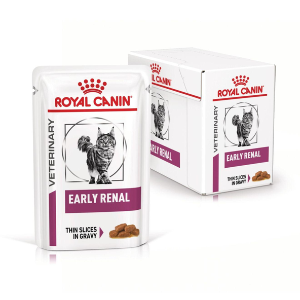 ROYAL CANIN CAT EARLY RENAL IN GRAVY kapsičky na podporu funkcie obličiek 12 x 85 g