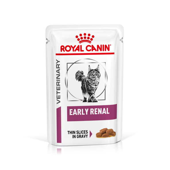 ROYAL CANIN CAT EARLY RENAL IN GRAVY kapsičky na podporu funkcie obličiek 12 x 85 g