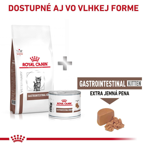 ROYAL CANIN CAT GASTROINTESTINAL KITTEN granule pre mačiatka trpiace ochorením tráviaceho traktu - 0.4 Kg
