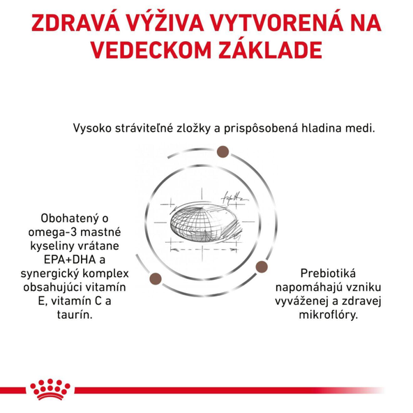 ROYAL CANIN CAT HEPATIC granule pre mačky na podporu funkcie pečene v prípade chronickej pečeňovej nedostatočnosti - 2 Kg